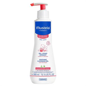 Mustela Soothing Cleansing Gel για Μαλλιά και Σώμα με Καταπραϋντική Δράση, 300ml