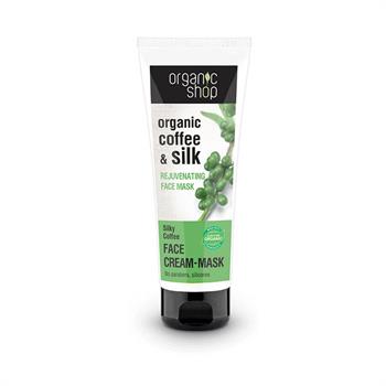 Natura Siberica Organic Shop Organic Coffee & Silk Rejuvenating Face Mask 75ml