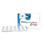 Viogenesis Vitamin K2 (MK-7) 225μg + Vitamin D3 4000IU Depot 60 tabs