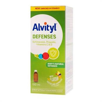 Alvityl Defences Echinacea, Propolis, Vitamins C & D 150ml