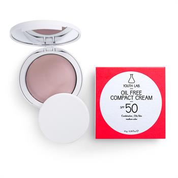 Youth Lab. Oil Free Compact Cream Medium Color SPF50 10 gr
