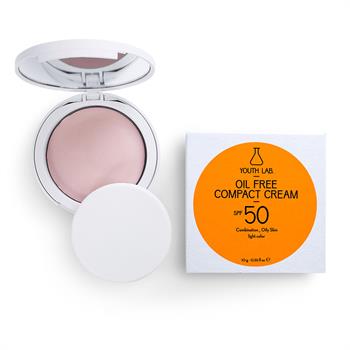 Youth Lab. Oil Free Compact Cream Combination Oily Skin Light Colour SPF50 10 gr
