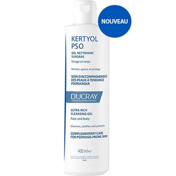Ducray Kertyol PSO Gel Nettoyant Surgras 400 ml