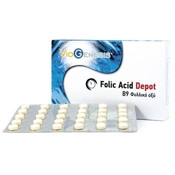 Viogenesis Folic Acid Depot 600μg 90 tabs