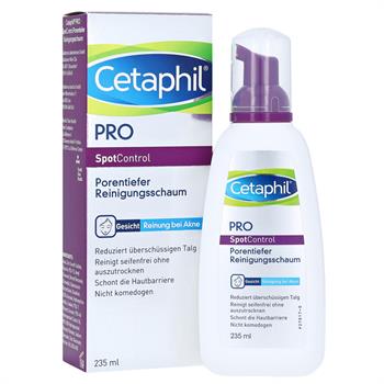 Cetaphil Pro SpotControl Αφρός Για Βαθύ Καθαρισμό Των Πόρων 235 ml
