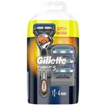 Gillette Fusion Proglide Ανταλλακτικές Κεφαλές 4 τεμάχια & ΔΏΡΟ Ξυριστική Μηχανή