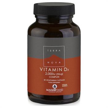 TerraNova Vitamin D3 2000iu Complex 50 tabs