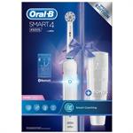 Oral-B Smart 4 4500S Ηλεκτρική Οδοντόβουρτσα Με Δώρο Θήκη Ταξιδίου 1 Τεμάχιο