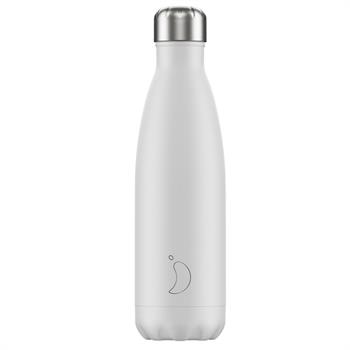Chilly`s Monochrome White Θερμός από Ανοξείδωτο Ατσάλι 500 ml