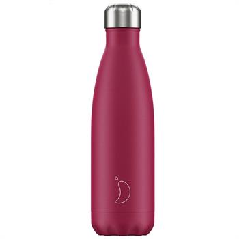 Chilly`s Matte Edition Matte Pink Ανοξείδωτο Θερμός 500 ml