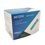 Ambitas Infopia Αποστειρωμένοι Σκαρφιστήρες 30g 100 τμχ