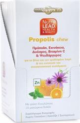Nutralead Propolis Chew Συμπλήρωμα Διατροφής με Πρόπολη, Εχινάκεια, Δυόσμο, Βιταμίνη C & Ψευδάργυρο