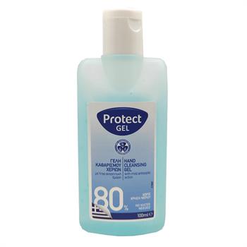 Protect Gel Αντισηπτικό Gel Καθαρισμού Χεριών 80% 100 ml