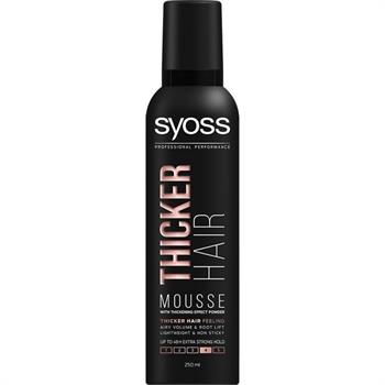 Syoss Thicker Hair Mousse 250ml