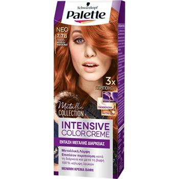 Schwarzkopf Palette Intensive Color Creme 7.78 Ξανθό Χρυσοχάλκινο 50ml