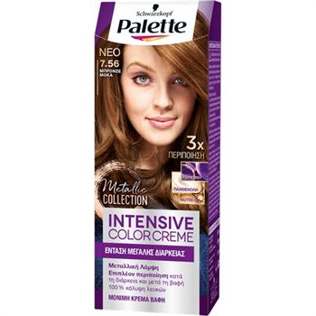 Schwarzkopf Palette Intensive Color Creme 7.56 Μπρονζέ Μόκα 50ml