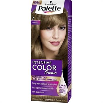 Schwarzkopf Palette Intensive Color Creme 7 Ξανθό 50ml