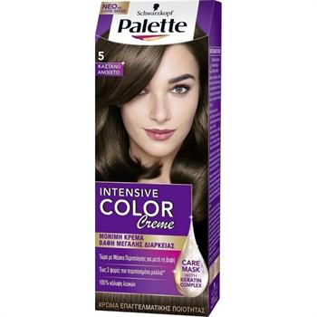 Schwarzkopf Palette Intensive Color Creme 5 Καστανό Ανοιχτό 50ml