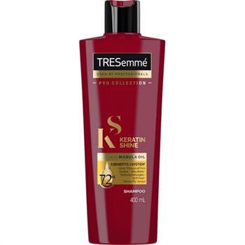 TRESemme Pro Collection Keratin Shine with Marula Oil 72HR 5 Benefits 1 System 400ml