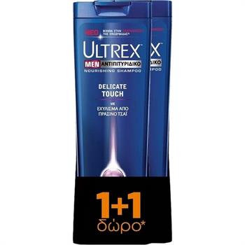 Ultrex Ανδρικό Σαμπουάν Κατά Της Ξηροδερμίας 2x360ml