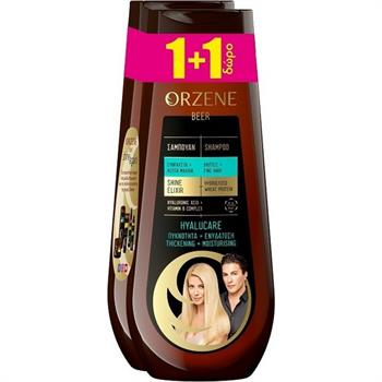 Orzene Beer Hyalucare Shampoo 2 x 400ml