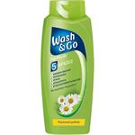 Wash + Go Σαμπουάν 5 Δράσεις Με Χαμομήλι 700ml