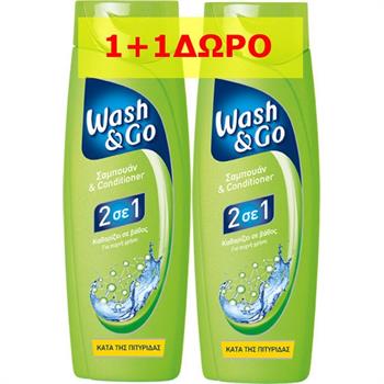 Wash + Go 2 in 1 Classic 2x400ml