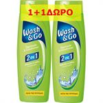 Wash + Go 2 in 1 Classic 2x400ml