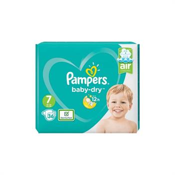 Pampers Active Baby Dry No 7 (15+kg) Jumbo Pack 36τμχ