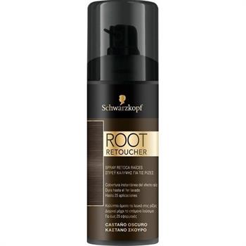 Schwarzkopf Root Retoucher Spray Καστανό Σκούρο 120ml