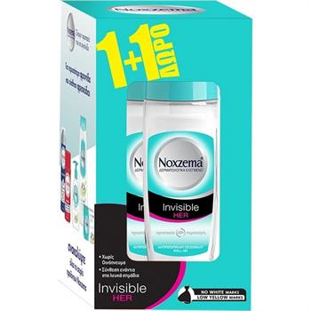 Noxzema Invisible Her Roll-On 50ml x 2
