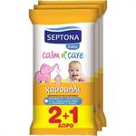 Septona Calm N  Care Chamomile 2x12τμχ + Δώρο 1x12μχ