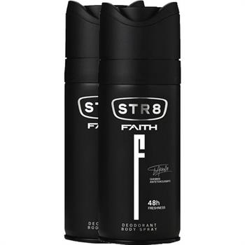 STR8 Faith 48h Deo Body Spray 2 x 150ml