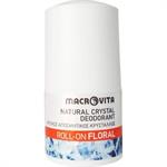 Macrovita Natural Crystal Deodorant Roll-On Floral Φυσικός Αποσμητικός Κρύσταλλος 50ml