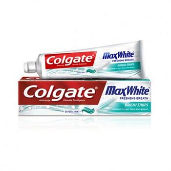Colgate MaxWhite with Bright Strips Crystal Mint 100ml