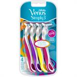 Gillette Venus 3 Multicolor 3+1 Δώρο