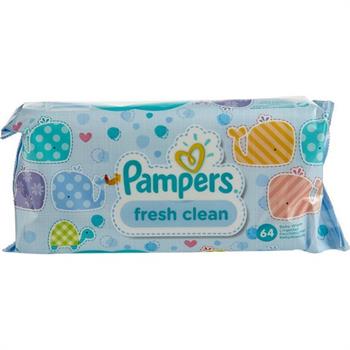 Pampers Fresh Clean 64 τμχ με καπάκι