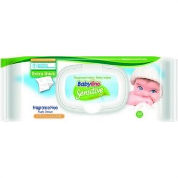 Babylino Sensitive Χωρίς Άρωμα με καπάκι 54τμχ