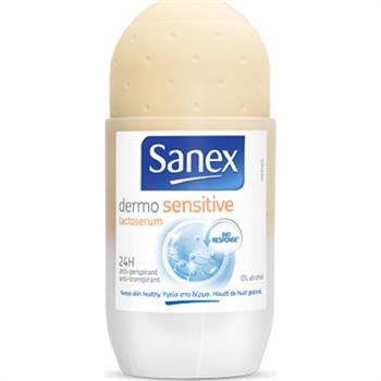 Sanex Dermo Sensitive Lactoserum 24h Anti-traspirant Anti-pespirant Roll-On 50ml