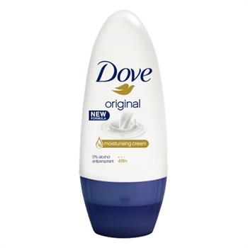 Dove Deo Roll On Original 48h Αποσμητικό 48ωρης Αντιιδρωτικής Προστασίας με Διακριτικό Άρωμα 50ml