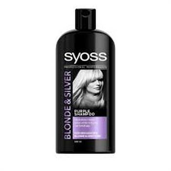 Syoss Shampoo Blond + Silver Σαμπουάν για Μαλλιά με Ανταύγειες, Ξανθά + Γκρίζα, 500ml