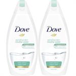 Dove Micellar Αφρόλουτρο Sensitive 500ml 1+1 Δώρο