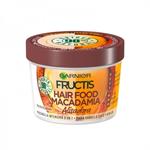 Garnier Fructis Hair Food Mask 3 in 1 Macadamia για Ξηρά και Ατίθασα Μαλλιά 390ml