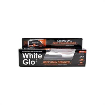 White Glo Οδοντόκρεμα Charcoal Deep Stain Remover (150ml) + Δώρο Οδοντόβουρτσα (1τεμ)