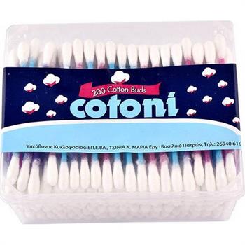 Cotoni Μπατονέτες  200τεμ