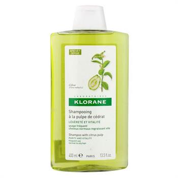 Klorane Cedrat Με Κίτρο Σαμπουάν με πολτό κίτρου  400ml