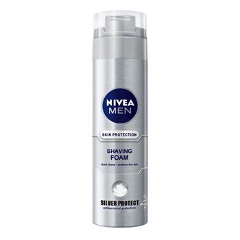 Nivea Men Αφρός Ξυρίσματος Silver Protect 200ml