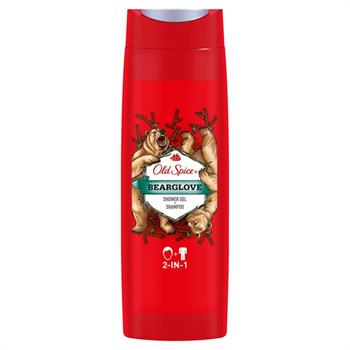 Old Spice Bearglove Shower Gel + Shampoo Αφροντούς + Σαμπουάν 2 in 1 400ml