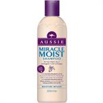Aussie Miracle Moist Shampoo Για Διψασμένα Μαλλιά, 300ml