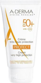 A-Derma Cream Protect SPF50 40ml 1Τεμάχιο